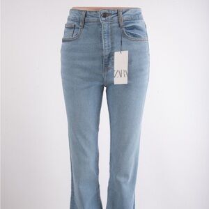 Zara flare leg Blue Jeans